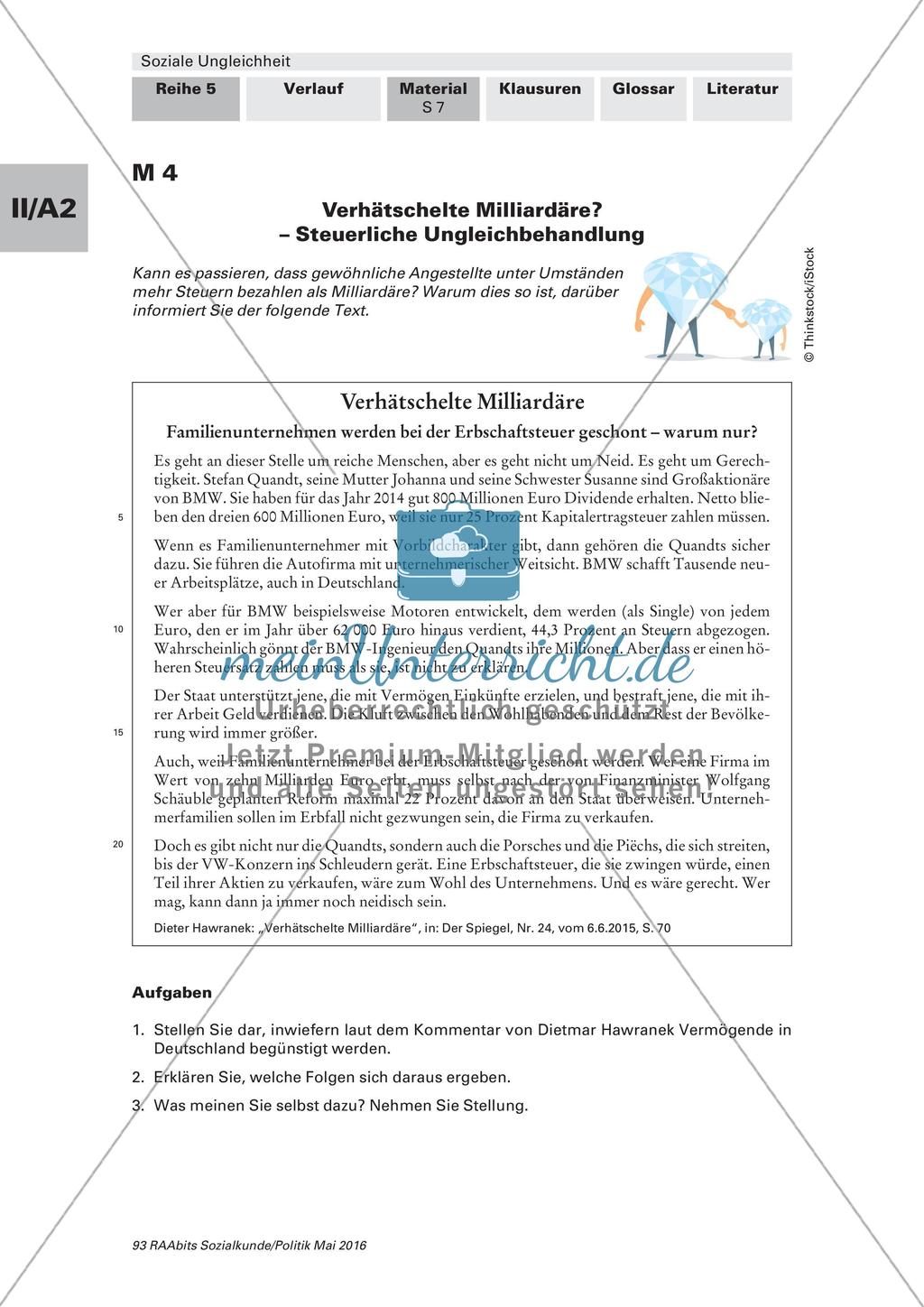 Ursachen soziale Ungleichheit Preview 2