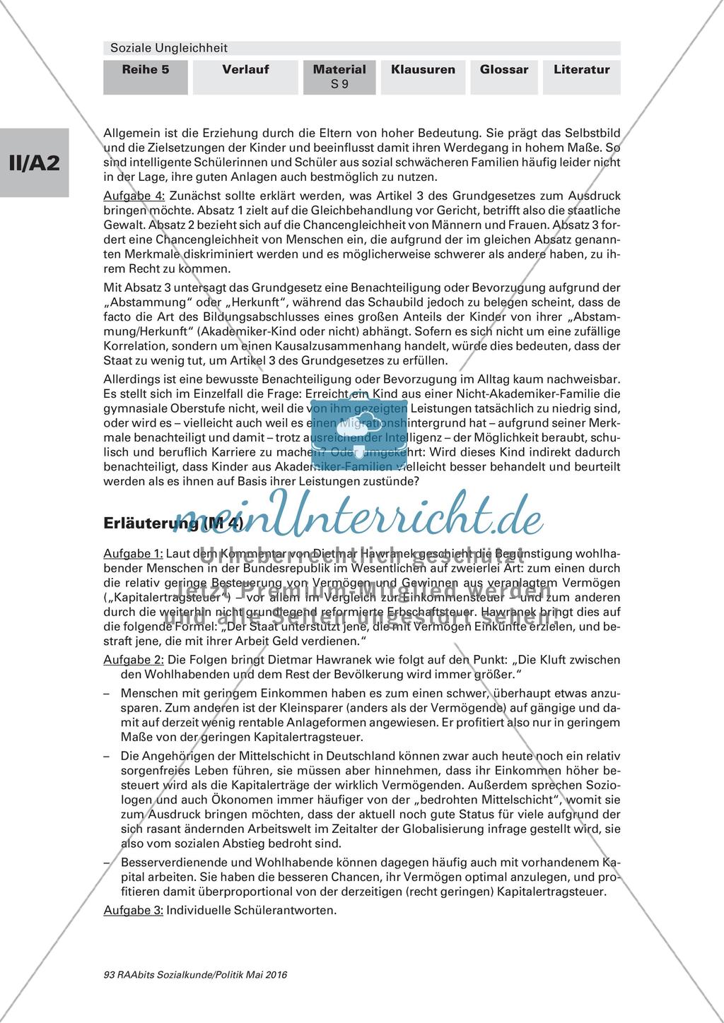 Ursachen soziale Ungleichheit Preview 4