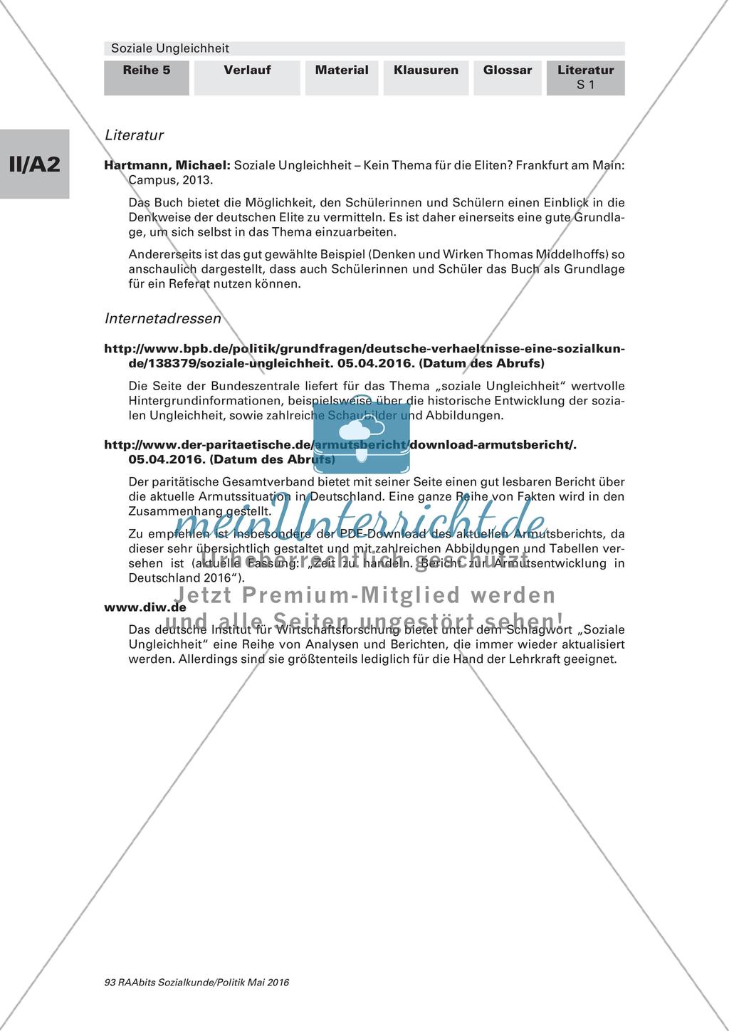 Lernerfolgskontrolle soziale Ungleichheit Preview 6