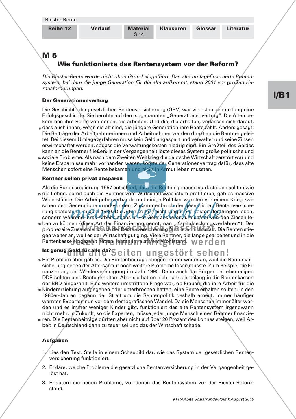 Nutzen der Riester-Rente: Beurteilung Preview 6
