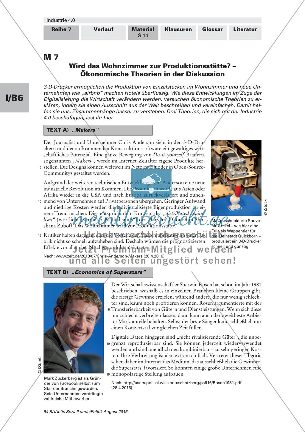 Digitalisierung der Industrie: Ökonomische Theorien Preview 1