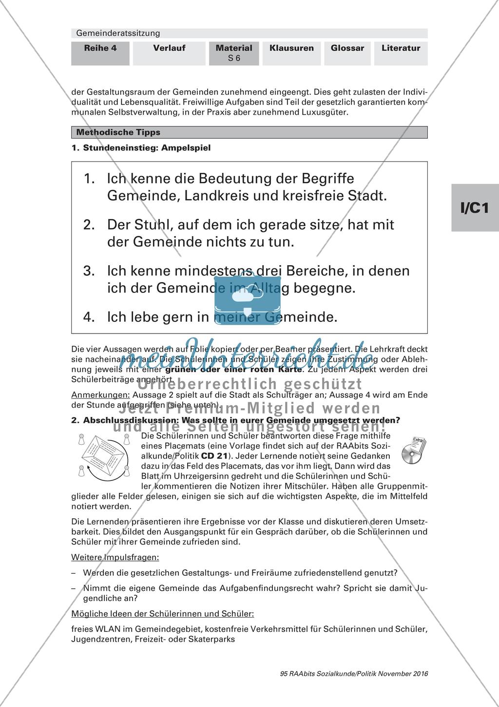 Kommunalpolitik: Aufgabenbereiche Preview 5