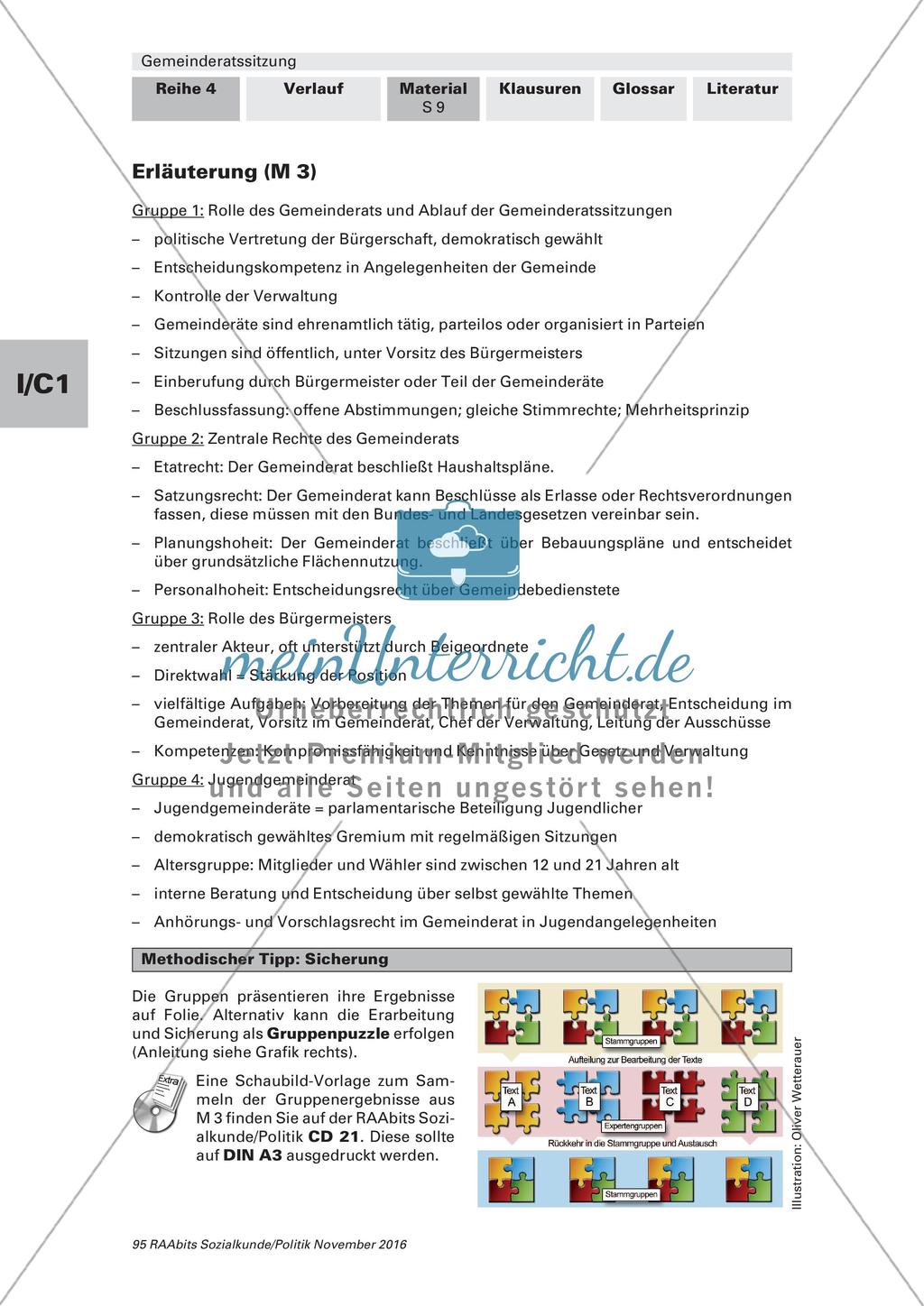 Kommunalpolitik: Akteure Preview 3