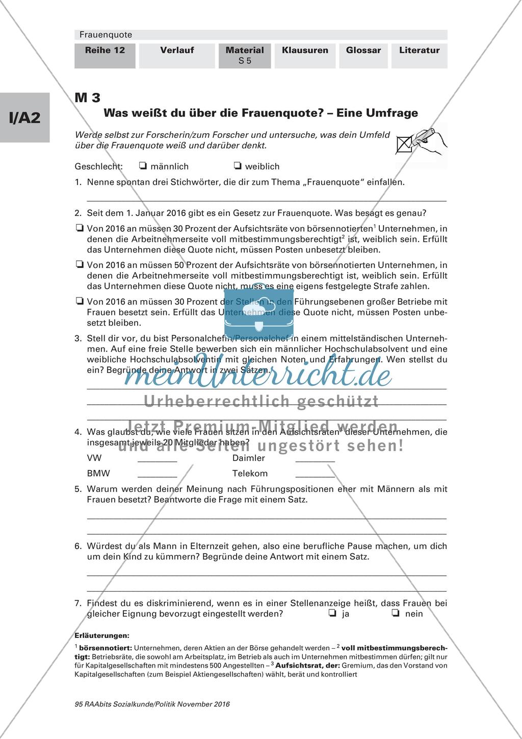 Grundlagen zur Frauenquote Preview 4