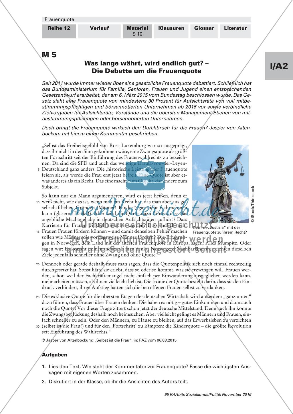 Ziele der Frauenquote Preview 4