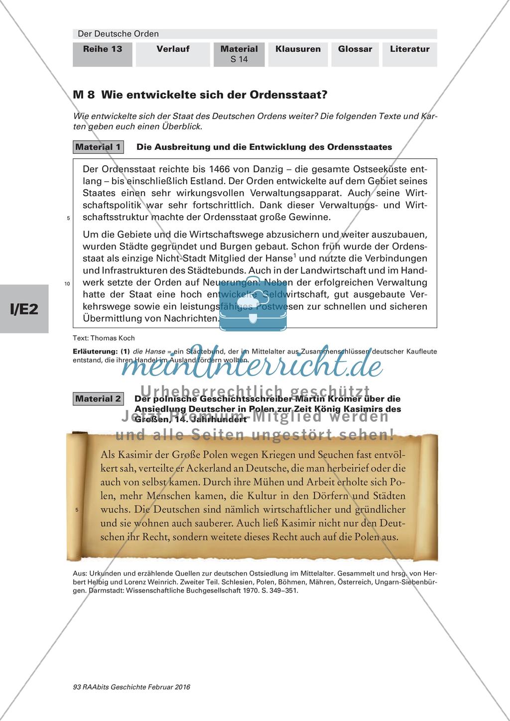 Das Leben im Ordensstaat Preview 1