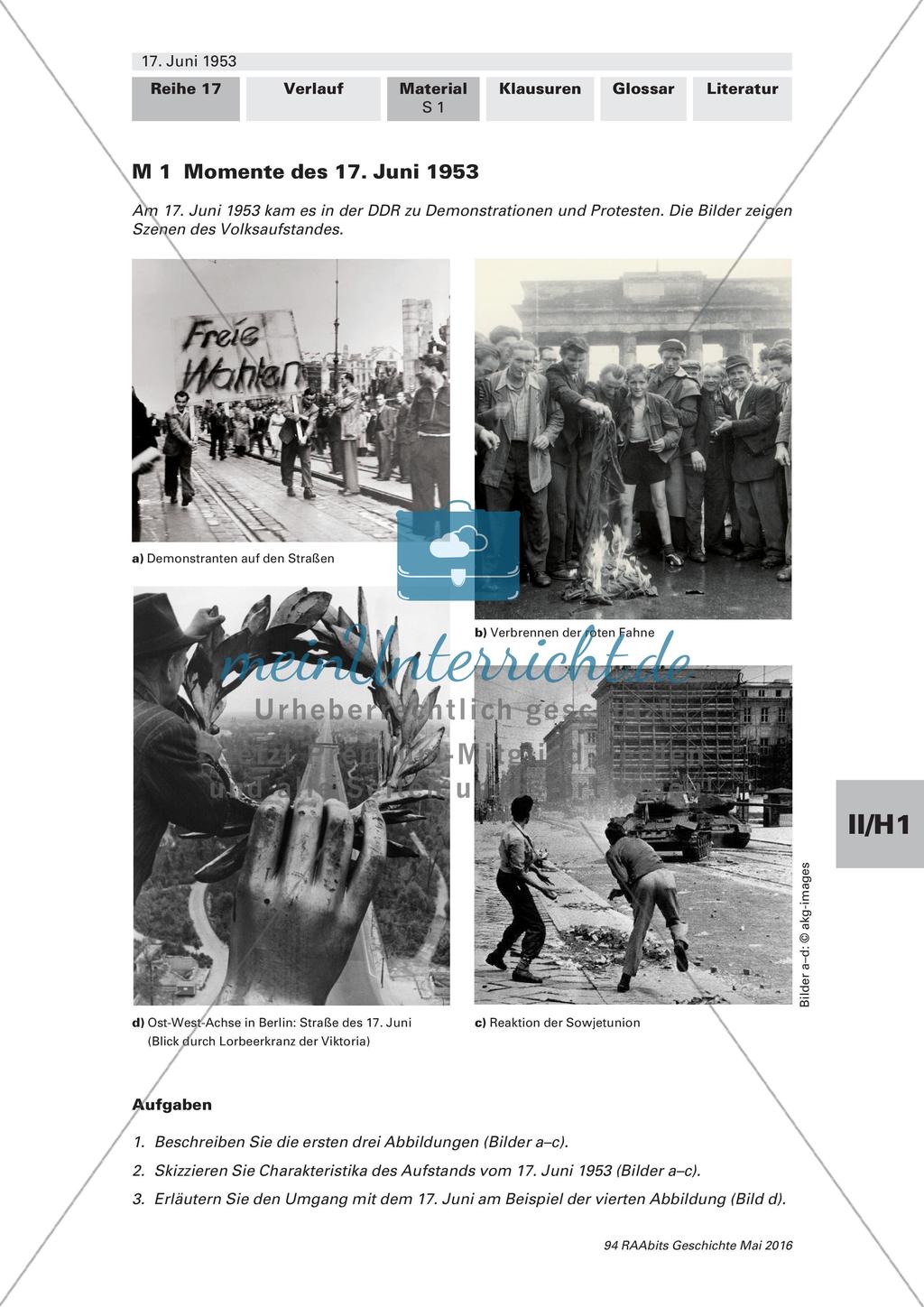 Der 17. Juni in der DDR-Konstruktion Preview 1