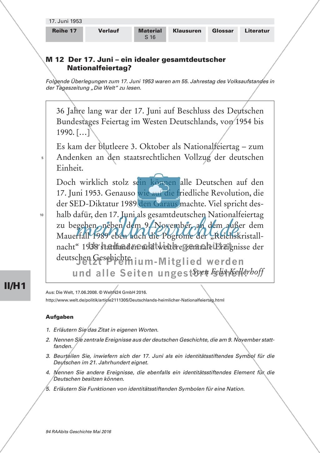 Der 17. Juni in der (west-)deutschen Erinnerungskultur Preview 6