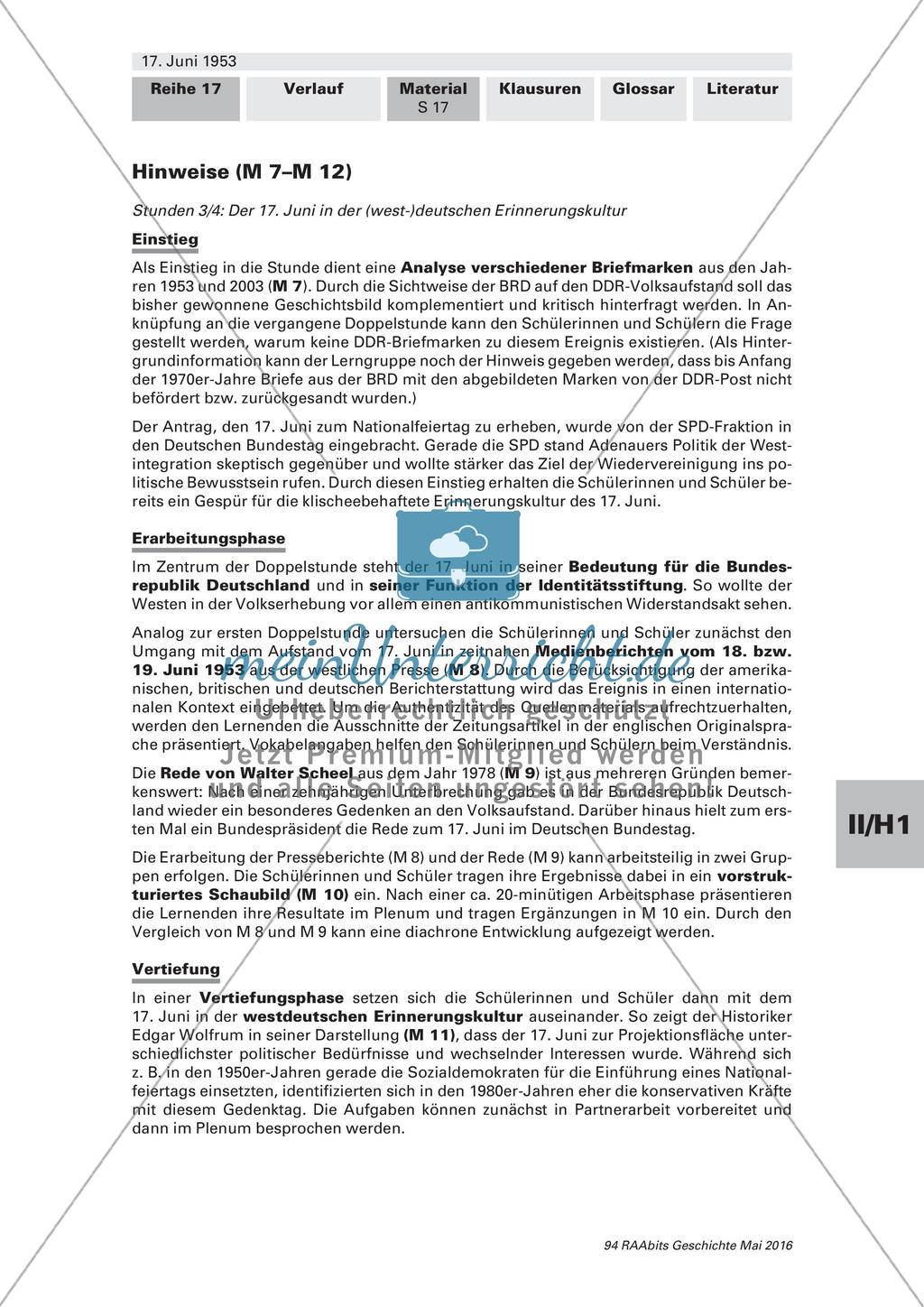 Der 17. Juni in der (west-)deutschen Erinnerungskultur Preview 7