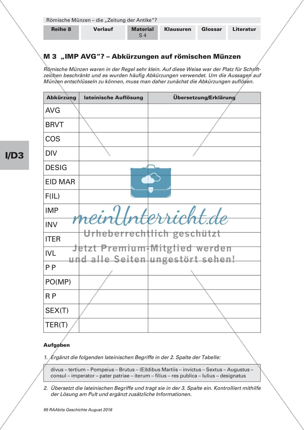 Münzen als Sachquellen: Die Arbeit von Münzforschern Preview 1