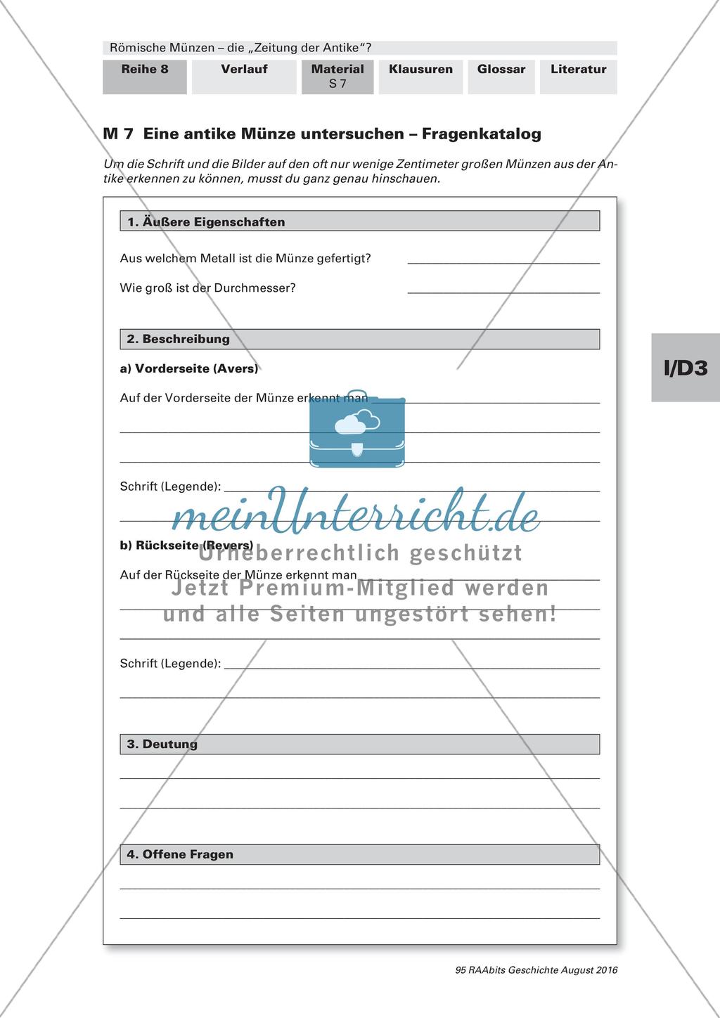 Münzen als Sachquellen: Die Arbeit von Münzforschern Preview 4
