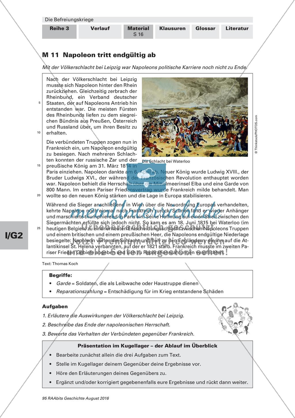 Das Ende der napoleonischen Herrschaft Preview 2