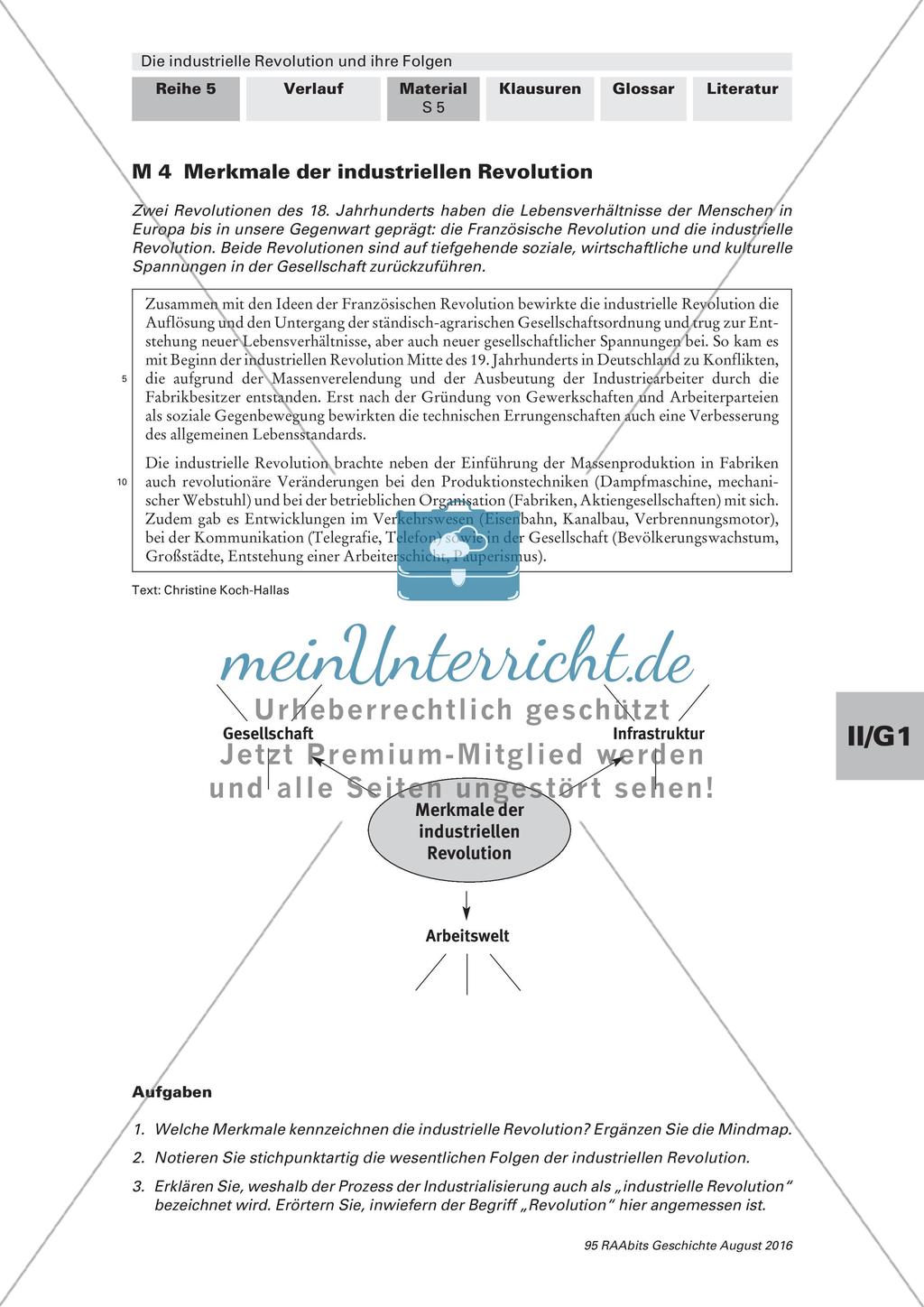 Die industrielle Revolution – Wiederholung und Überblick Preview 5