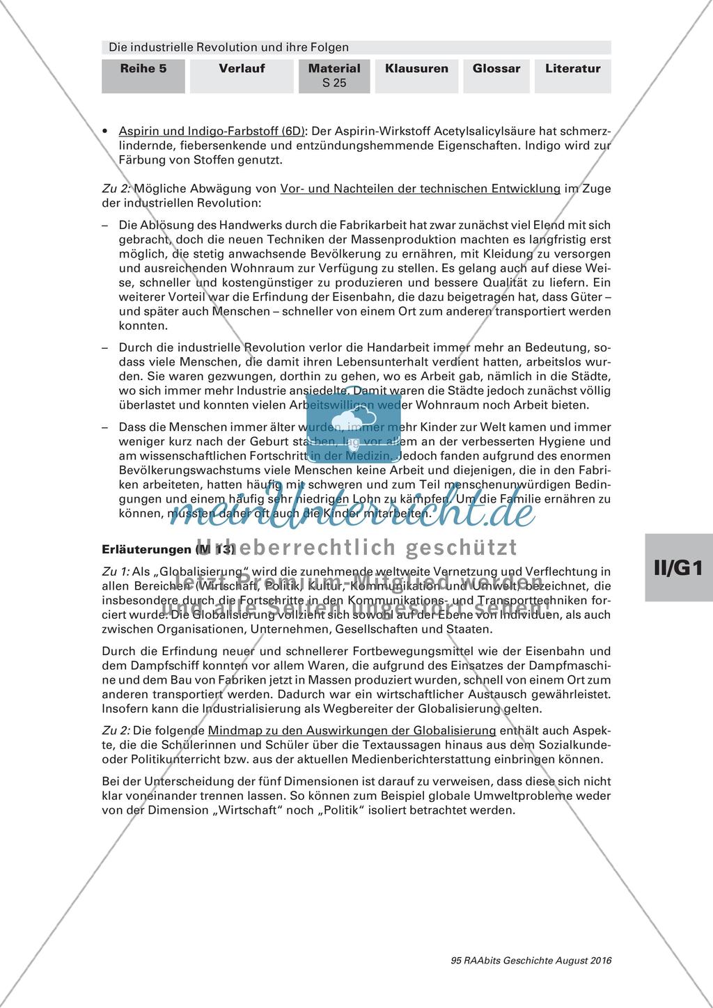 Die industrielle Revolution: technische und wirtschaftliche Fortschritte Preview 5