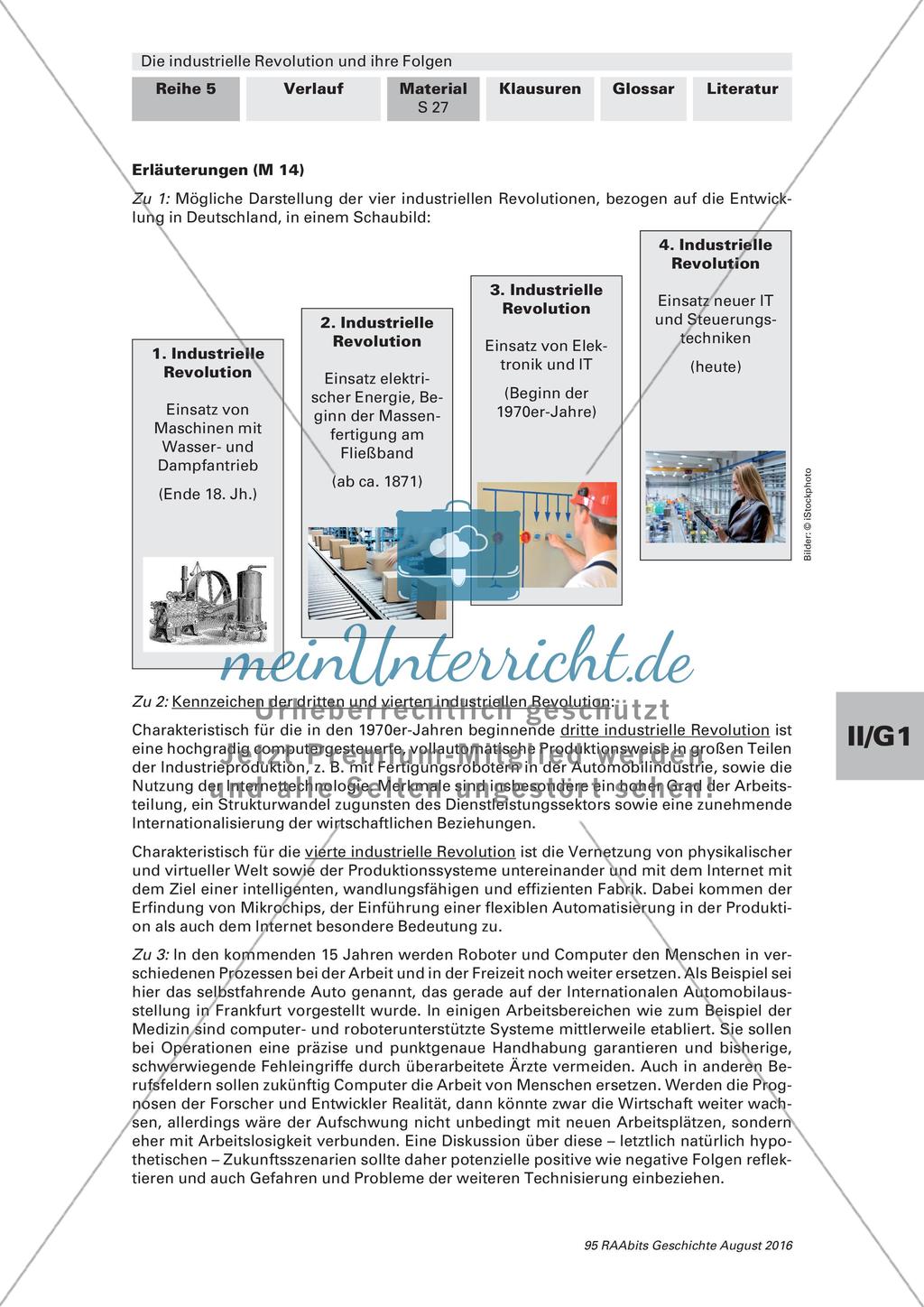 Die industrielle Revolution: technische und wirtschaftliche Fortschritte Preview 7