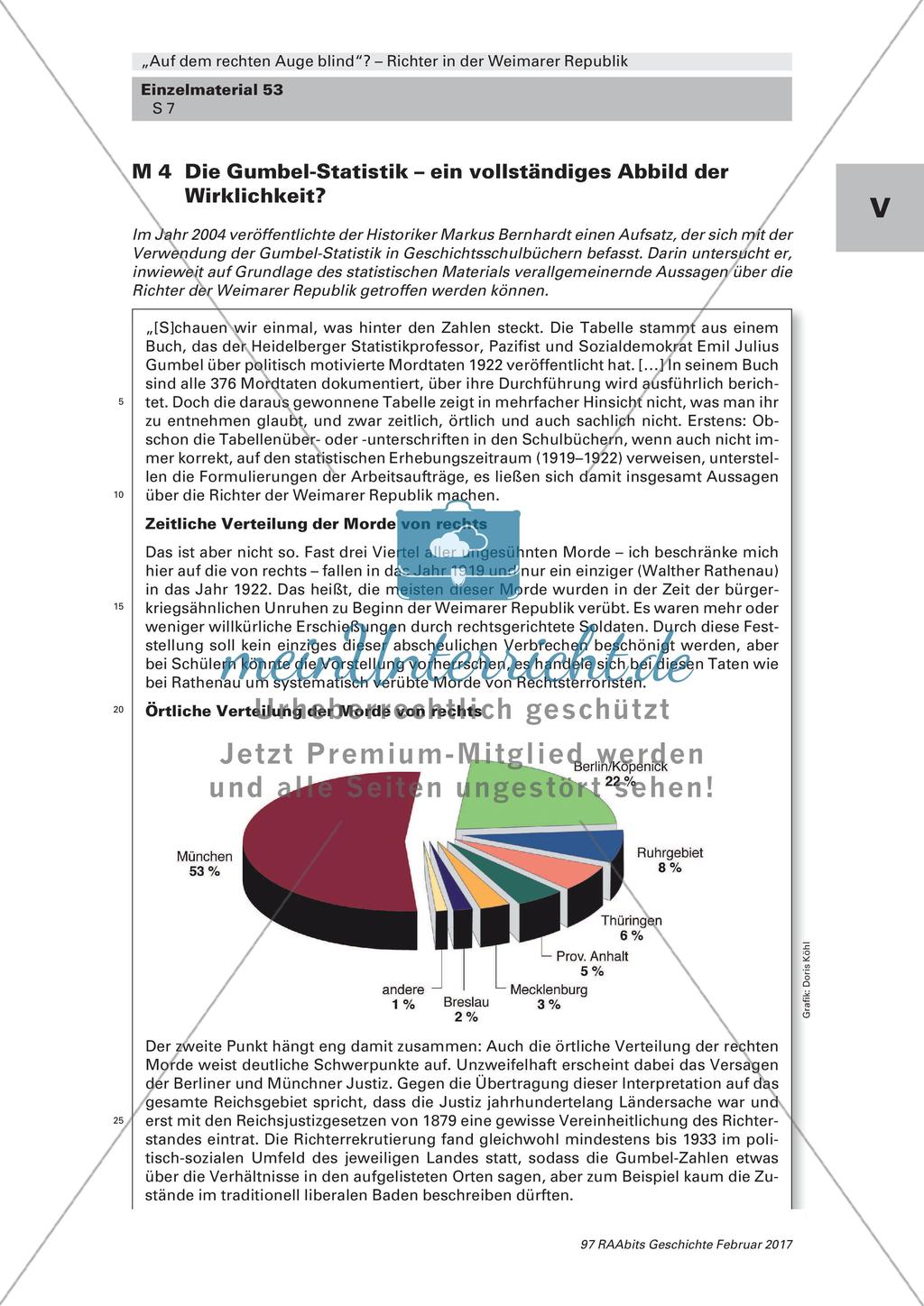 Die Justiz der Weimarer Republik im Spiegel der Statistik Preview 4
