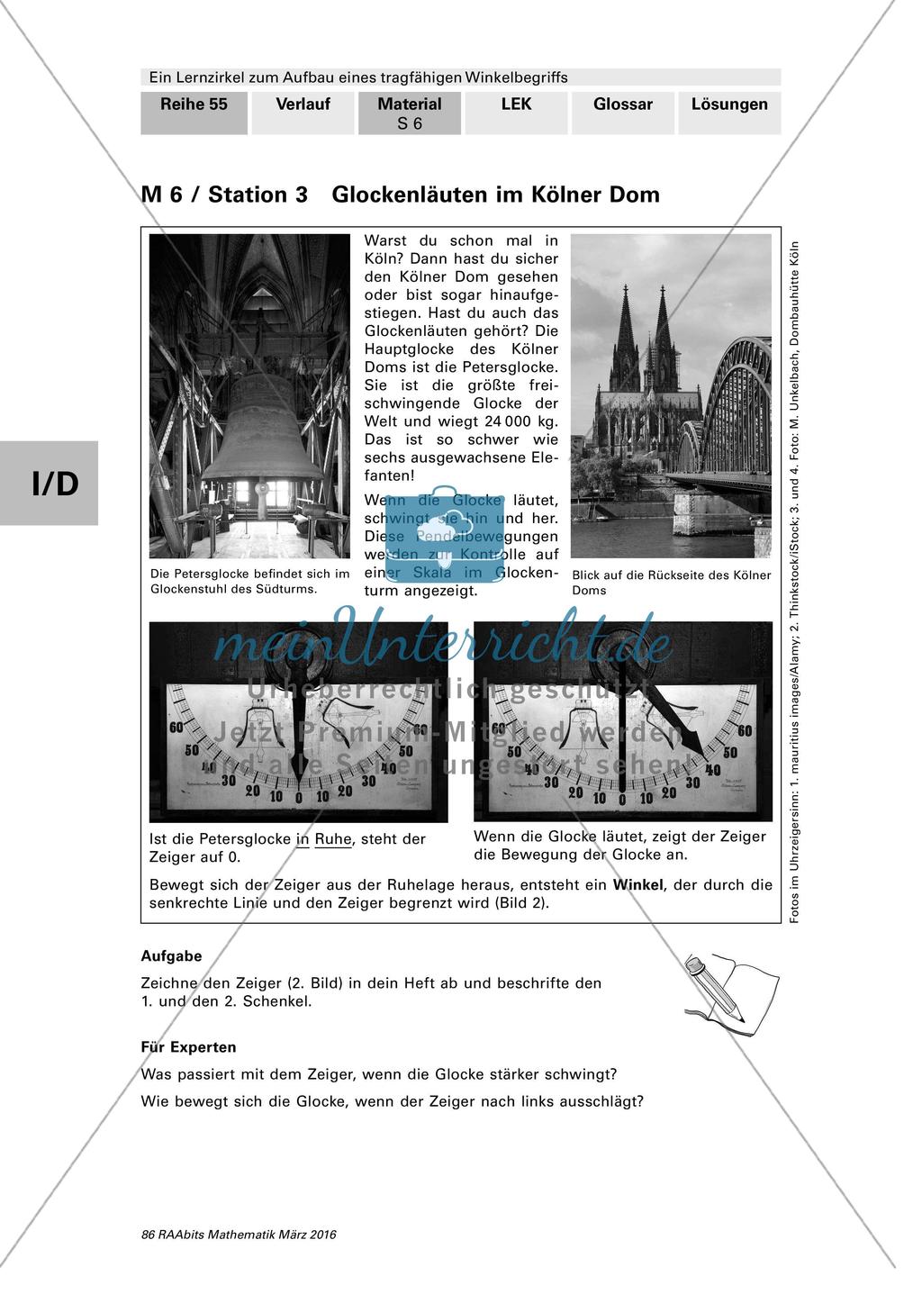 Lernzirkel: Winkelbegriff Preview 10