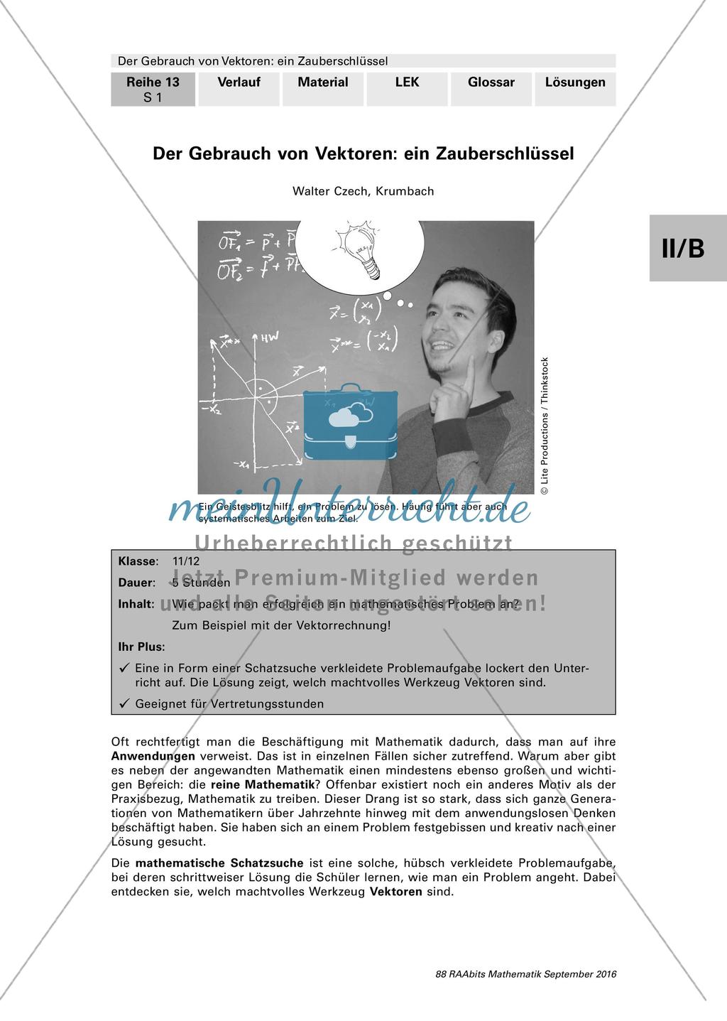 Der Gebrauch von Vektoren: ein Zauberschlüssel Preview 1
