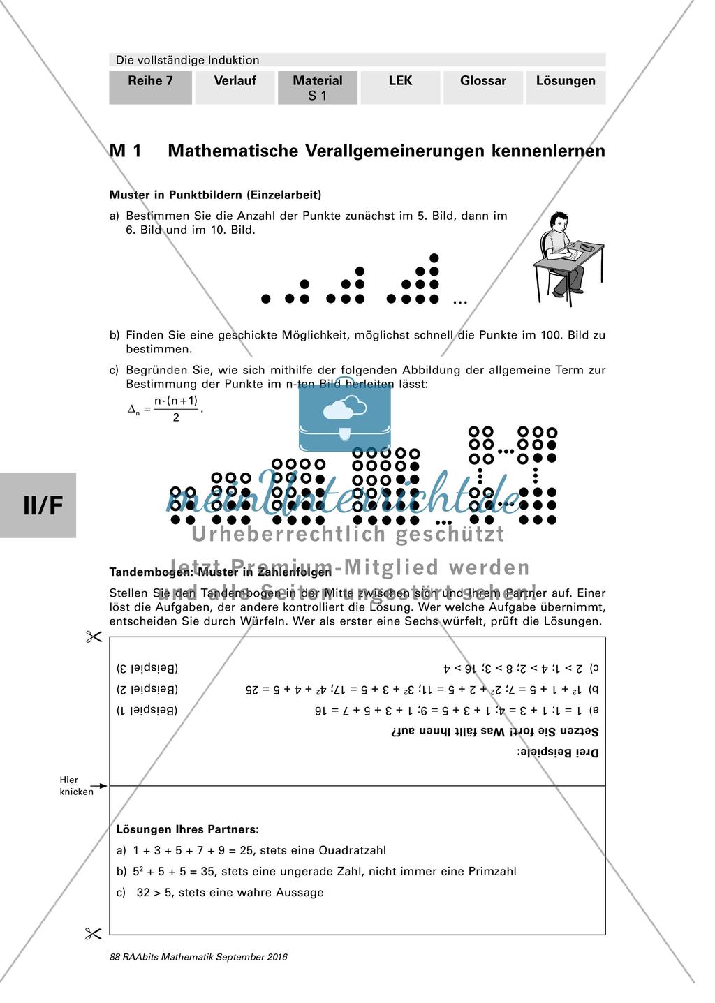 Mathematische Verallgemeinerungen Preview 1