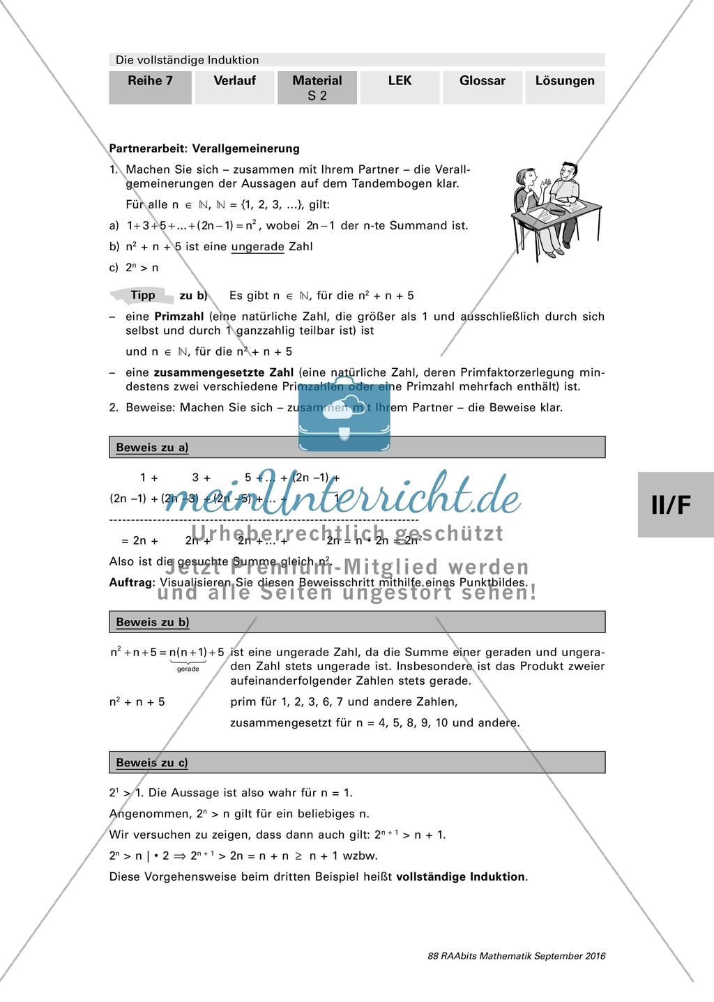Mathematische Verallgemeinerungen Preview 2