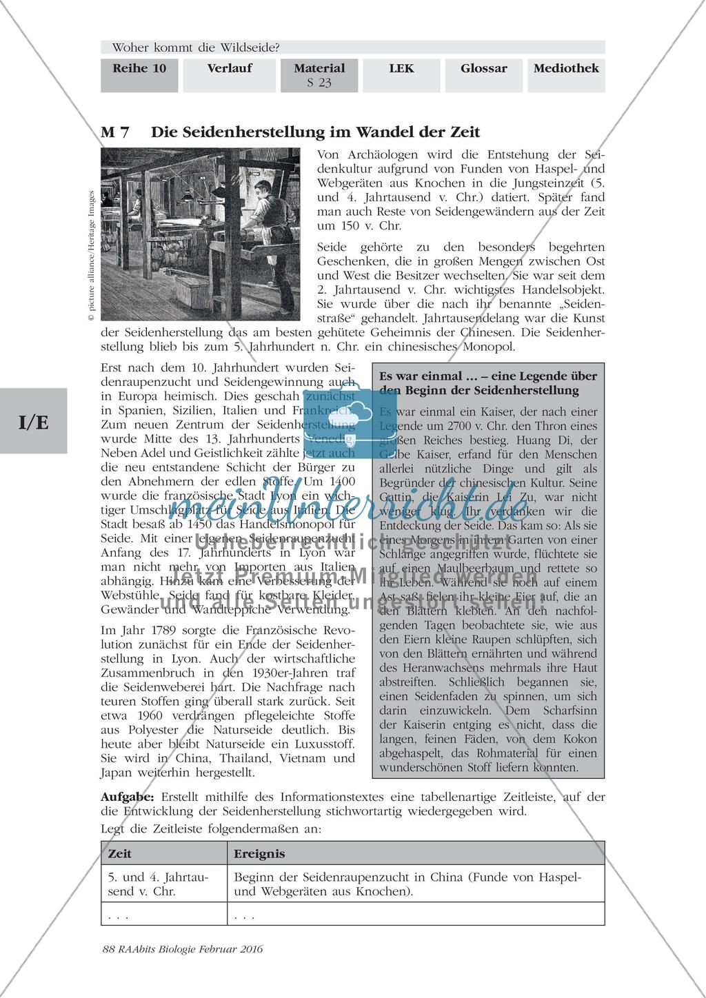 Herstellung von Seide Preview 9