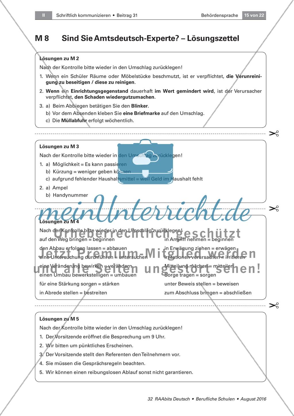 Behördensprache - Verständnis und Vereinfachen Preview 10