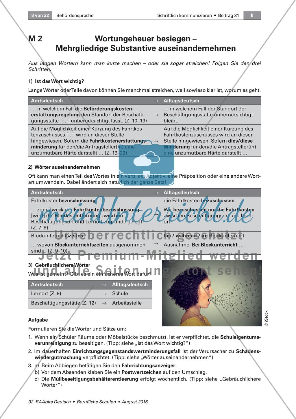 Behördensprache - Verständnis und Vereinfachen Preview 3