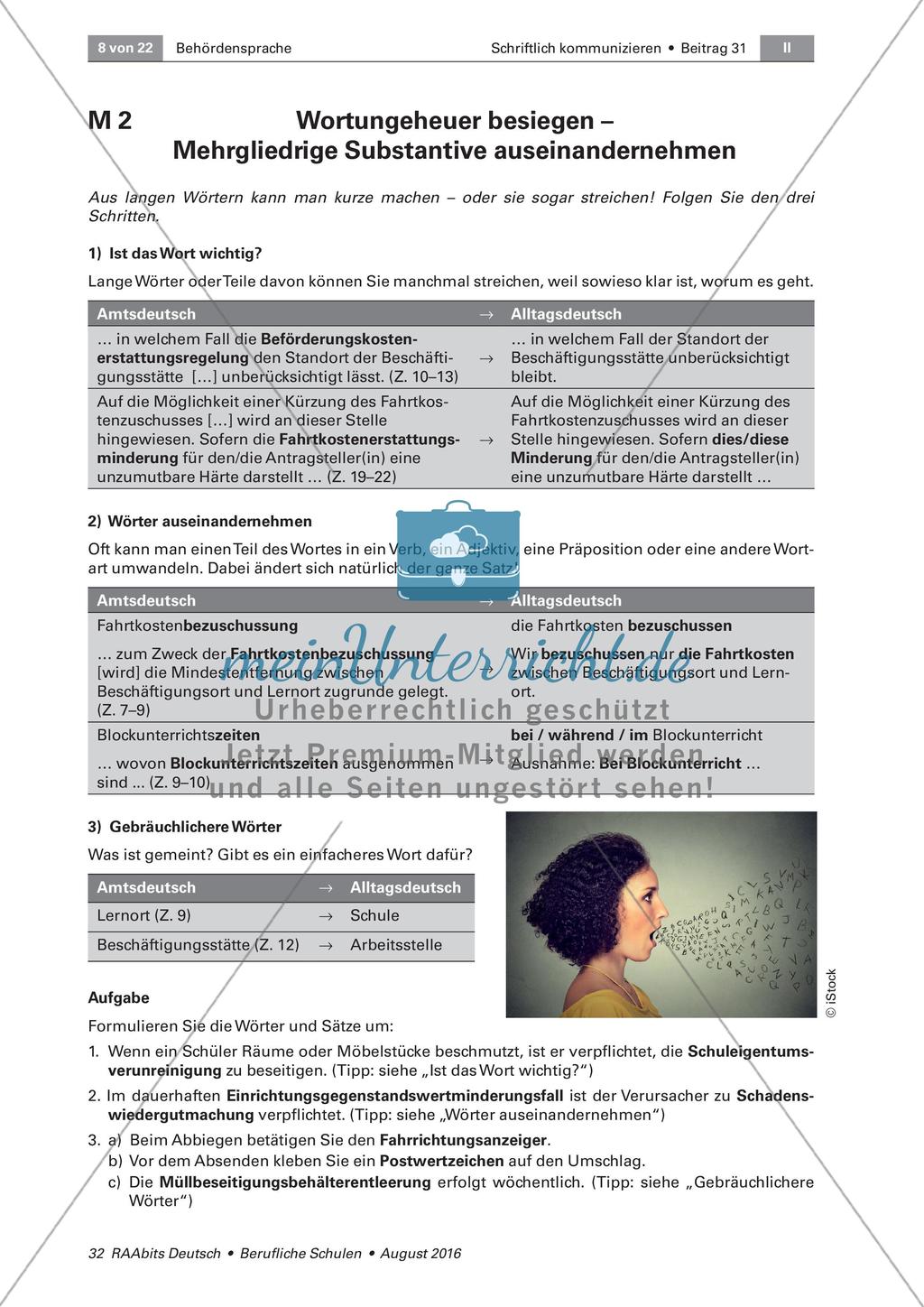 Behördensprache - Verständnis und Vereinfachen Preview 3