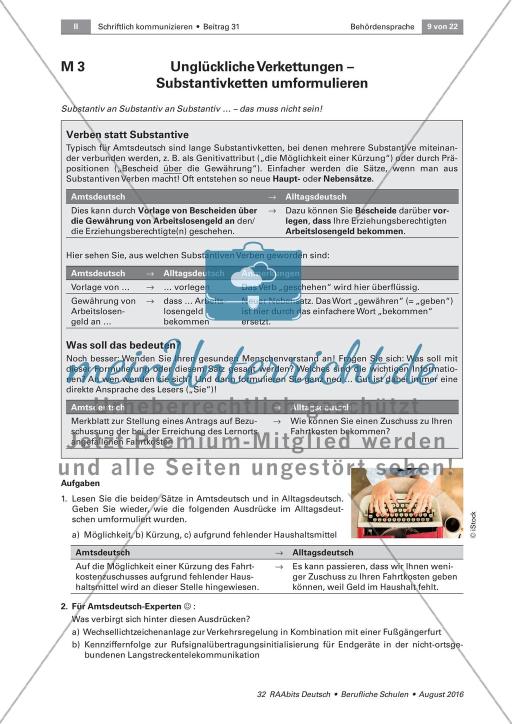 Behördensprache - Verständnis und Vereinfachen Preview 4