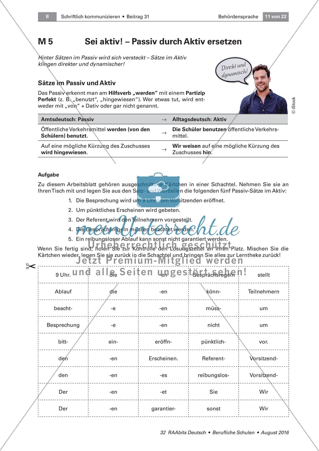Behördensprache - Verständnis und Vereinfachen Preview 6
