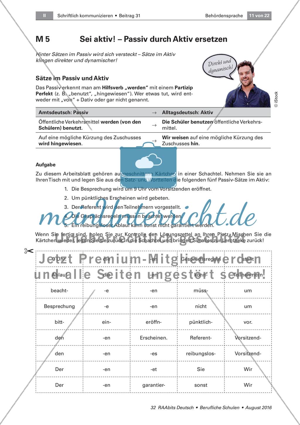Behördensprache - Verständnis und Vereinfachen Preview 6