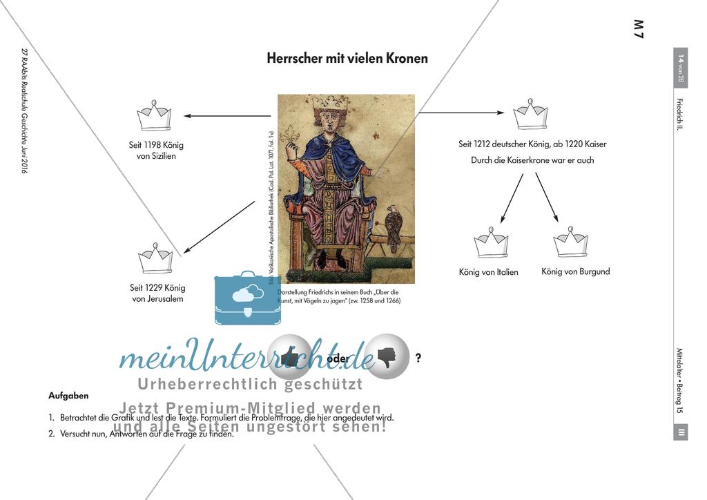 Friedrich II. von Hohenstaufen: Herrscher vieler Kronen Preview 1