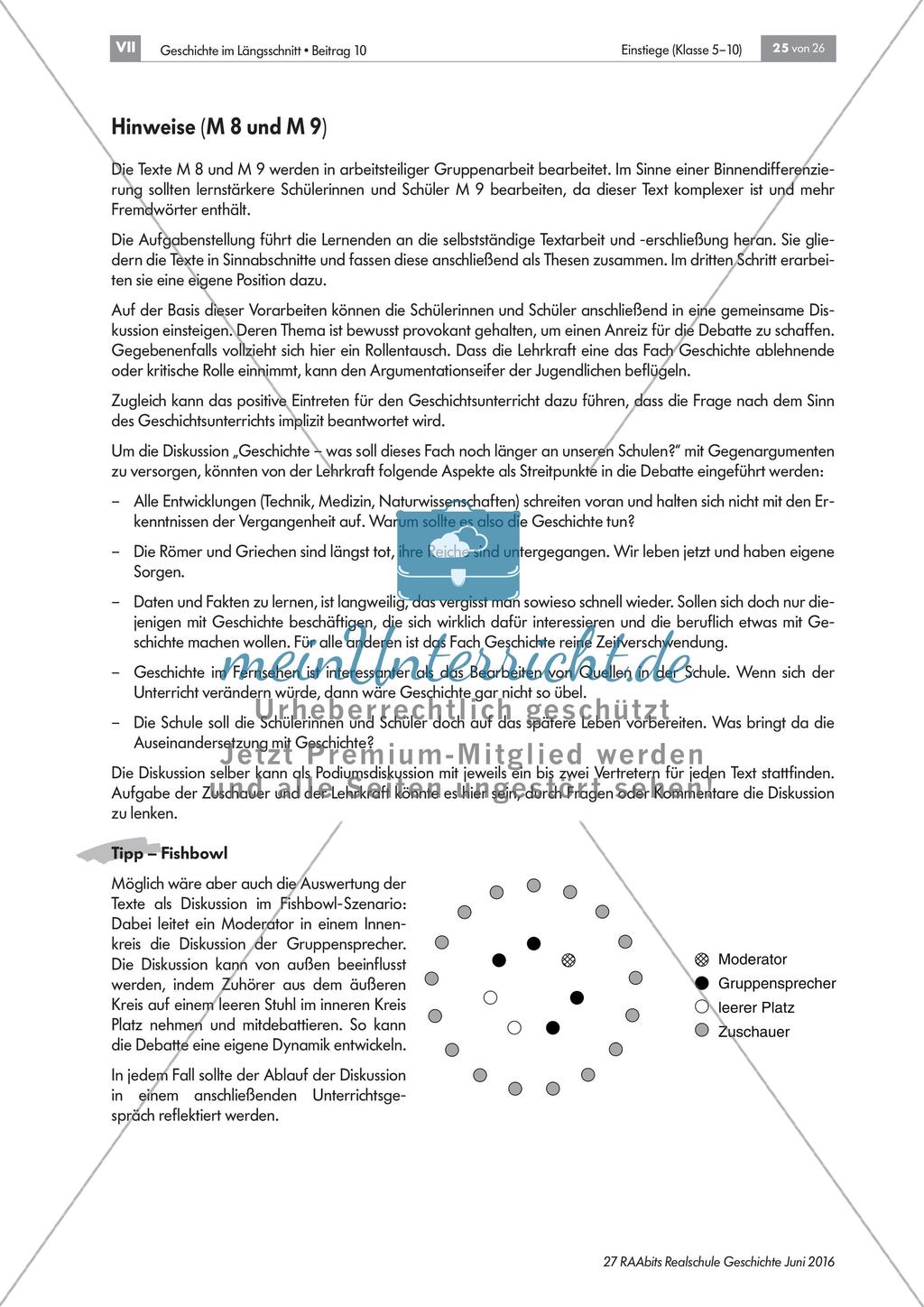 Geschichtsunterricht kritisch hinterfragt – eine Podiumsdiskussion Preview 5