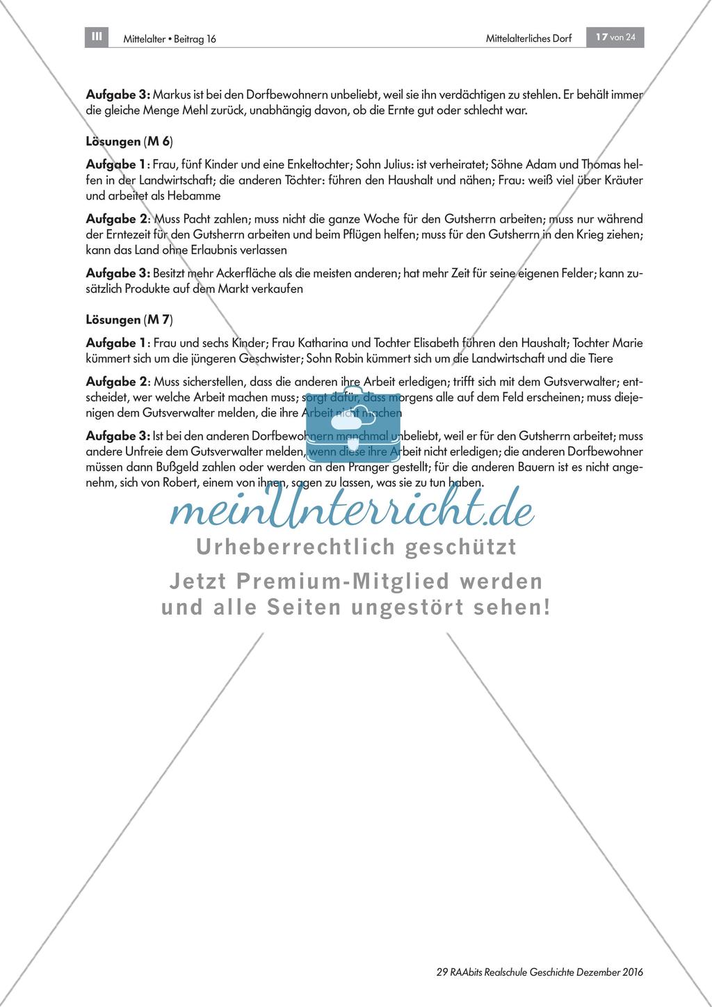 Mittelalter: Das Leben der Dorfbewohner Preview 7