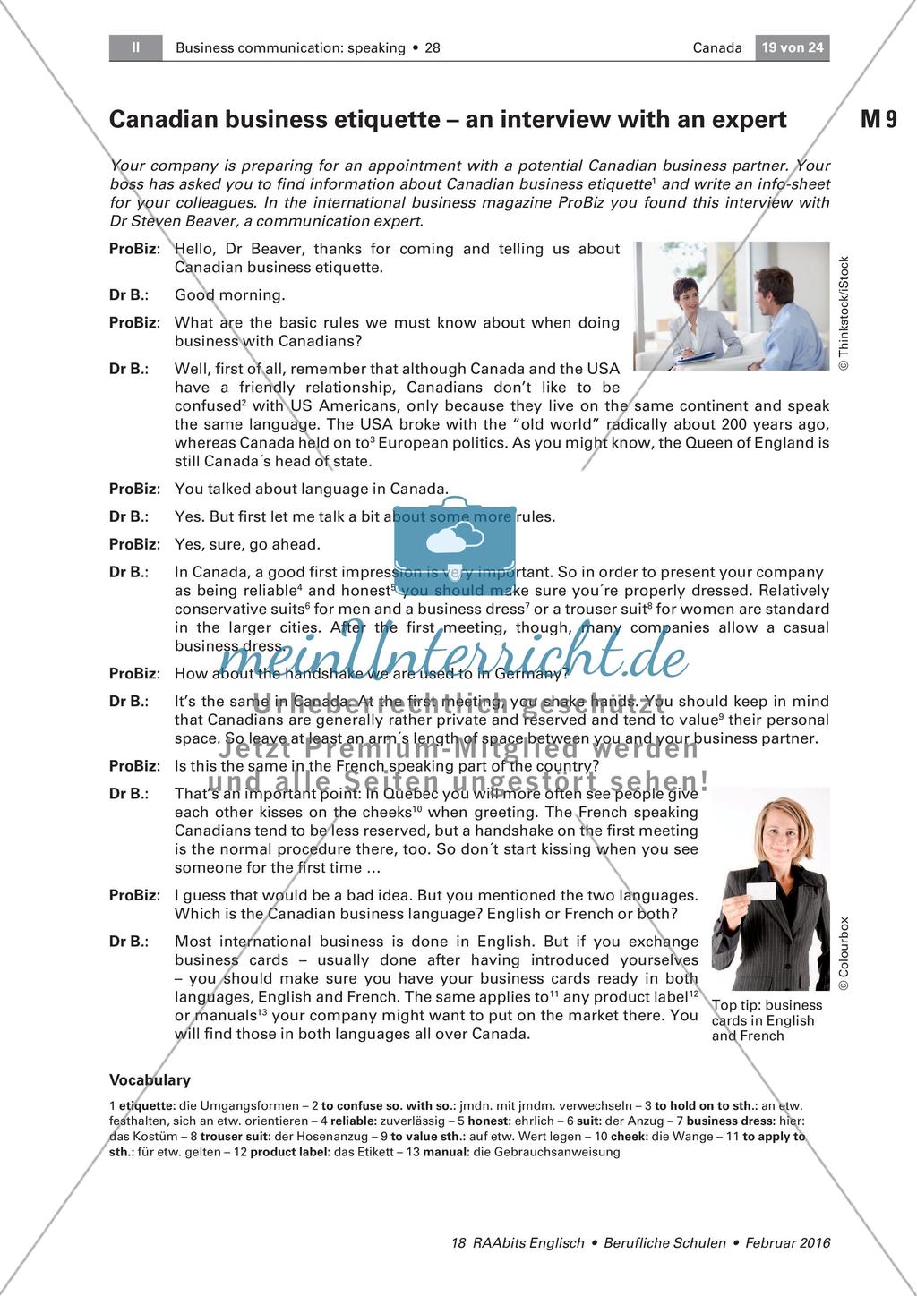 Canada - Economy and Business etiquette Preview 3