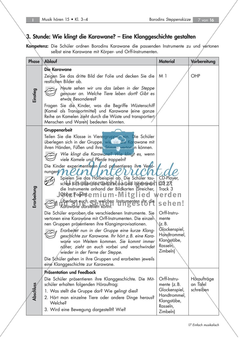 Vertonung einer Landschaft: Borodins Steppenskizze Preview 7