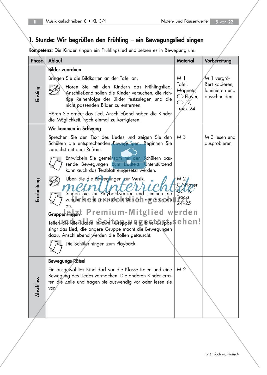 Noten kennenlernen