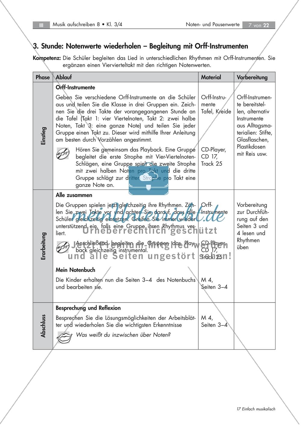Noten kennenlernen