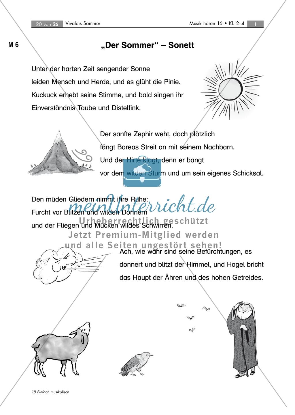 Vertonung des Sommers: Vivaldis Violinkonzert Preview 4