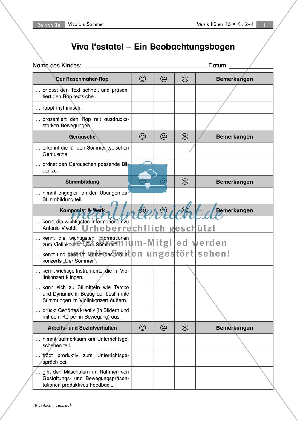 Vertonung des Sommers: Bewegungsimprovisation Preview 3