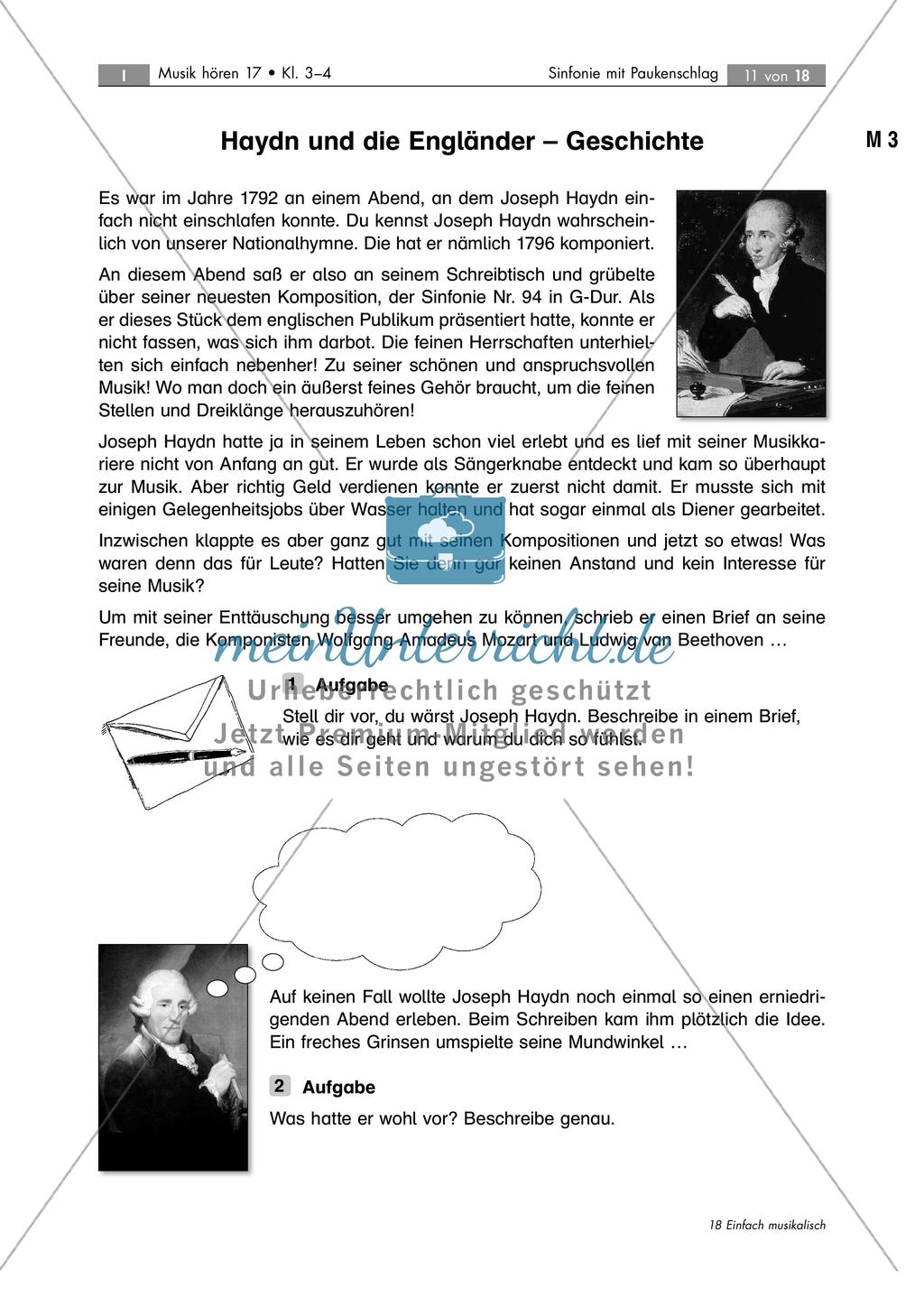 Zuhören von Musik: Sinfonie mit dem Paukenschlag Preview 11