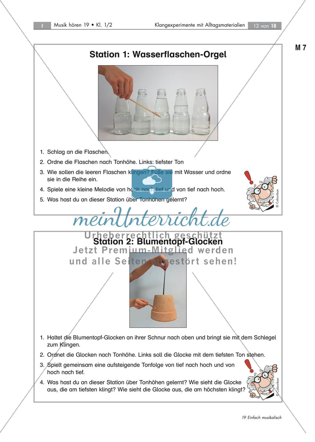 Klangexperimente mit Alltagsmaterialien Preview 13