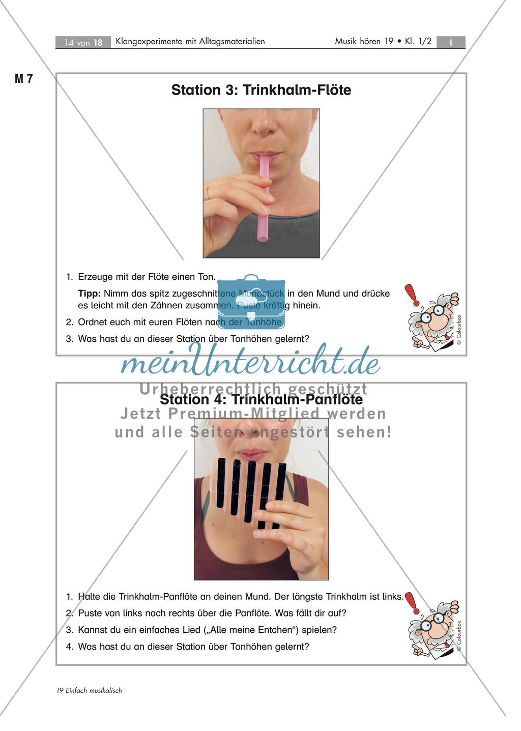 Klangexperimente mit Alltagsmaterialien Preview 14