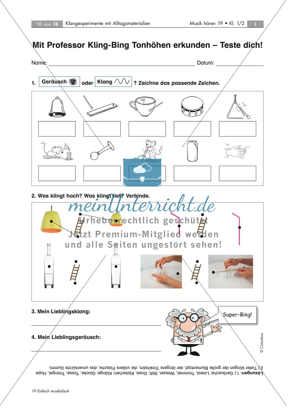 Klangexperimente mit Alltagsmaterialien Preview 18