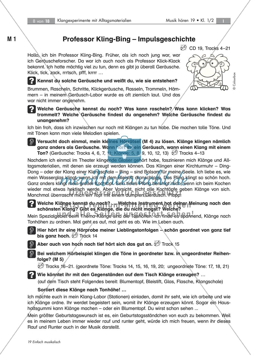 Klangexperimente mit Alltagsmaterialien Preview 8