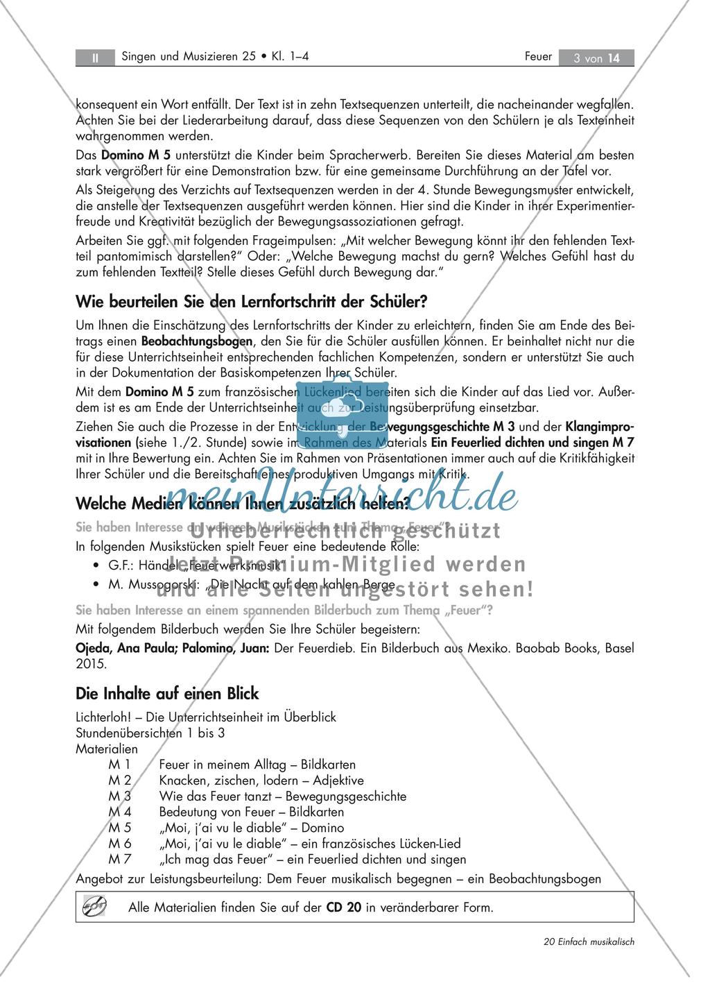 Musikalische Begegnung mit dem Feuer Preview 3
