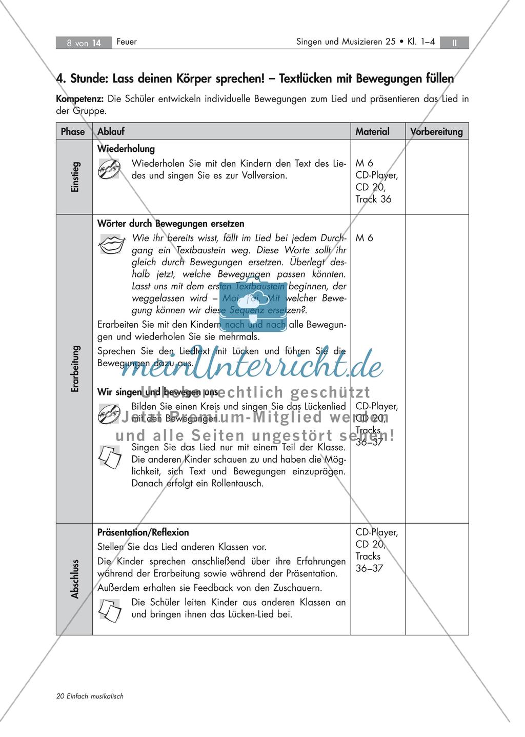 Musikalische Begegnung mit dem Feuer Preview 8