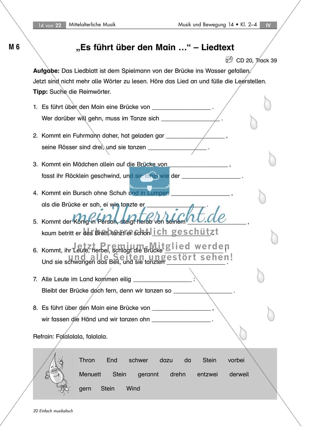 Musik im Mittelalter: Tanzspiel und historische Instrumente Preview 2