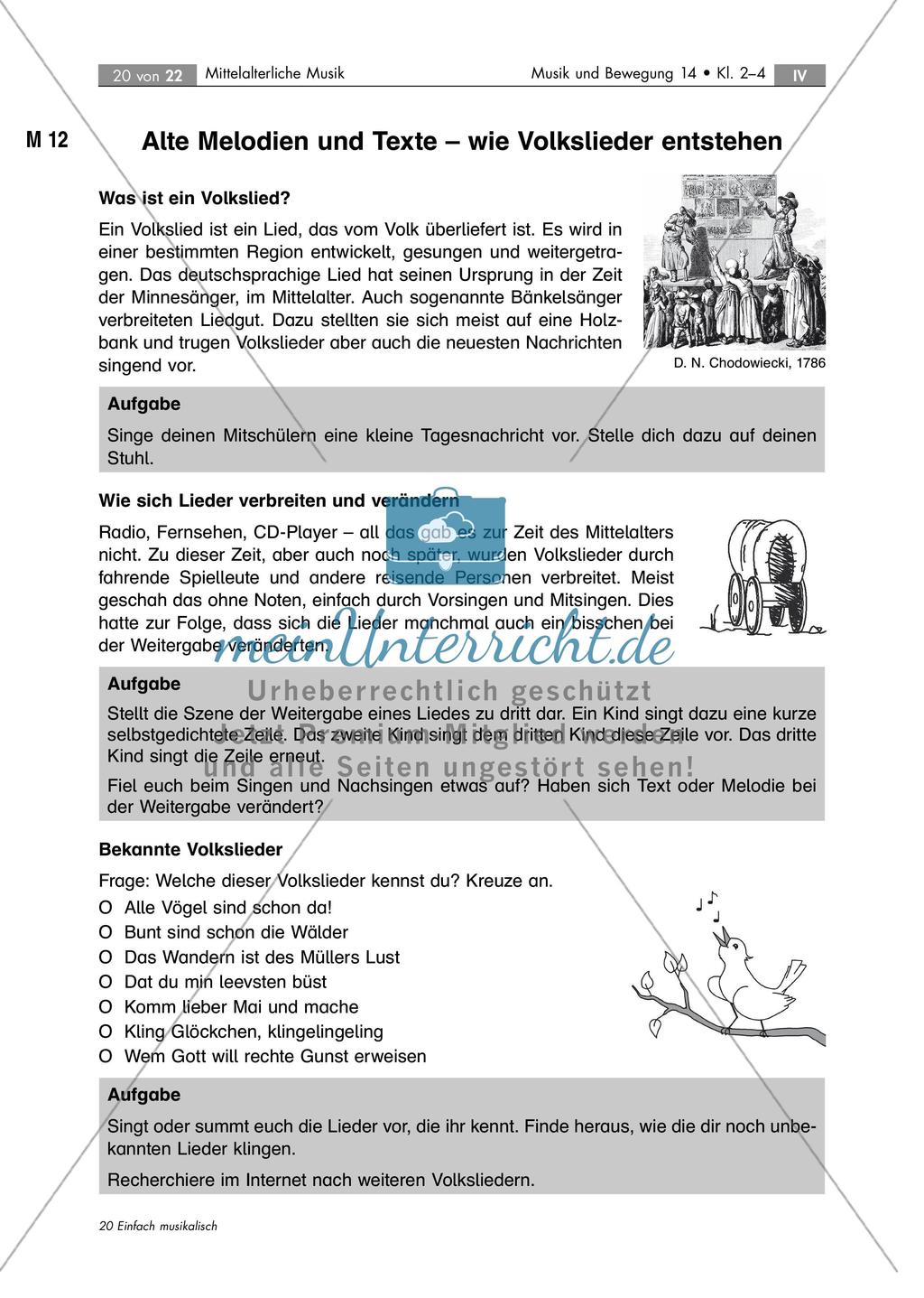 Musik im Mittelalter: Tanzspiel und historische Instrumente Preview 8