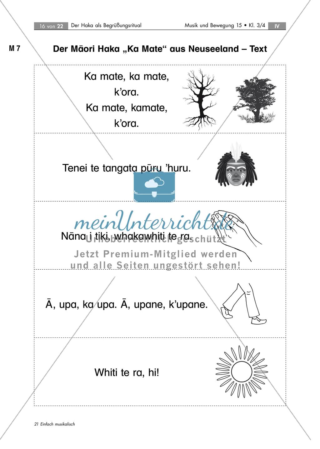 Musikalisches Begrüßungsritual: Maori Haka Preview 16